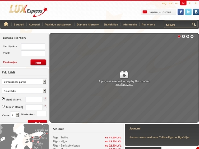 EUROLINES, Lux Express Latvia, SIA